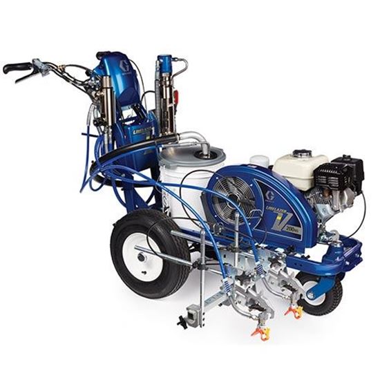 Graco Linelazer V 200HS HP Automatic Hydraulic Line Striping Sprayer, 2-gun, 1-automatic, 1-MANUAL