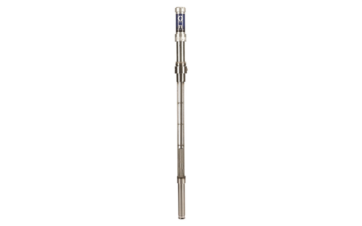 Graco T1 piston pump kit with plumbing components for industrial fluid transfer and spraying applications.