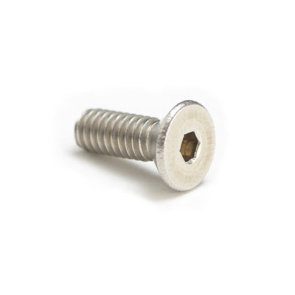 Graco FL HD screw with cap, heavy-duty metal screw for secure fastening, shown in close-up view.