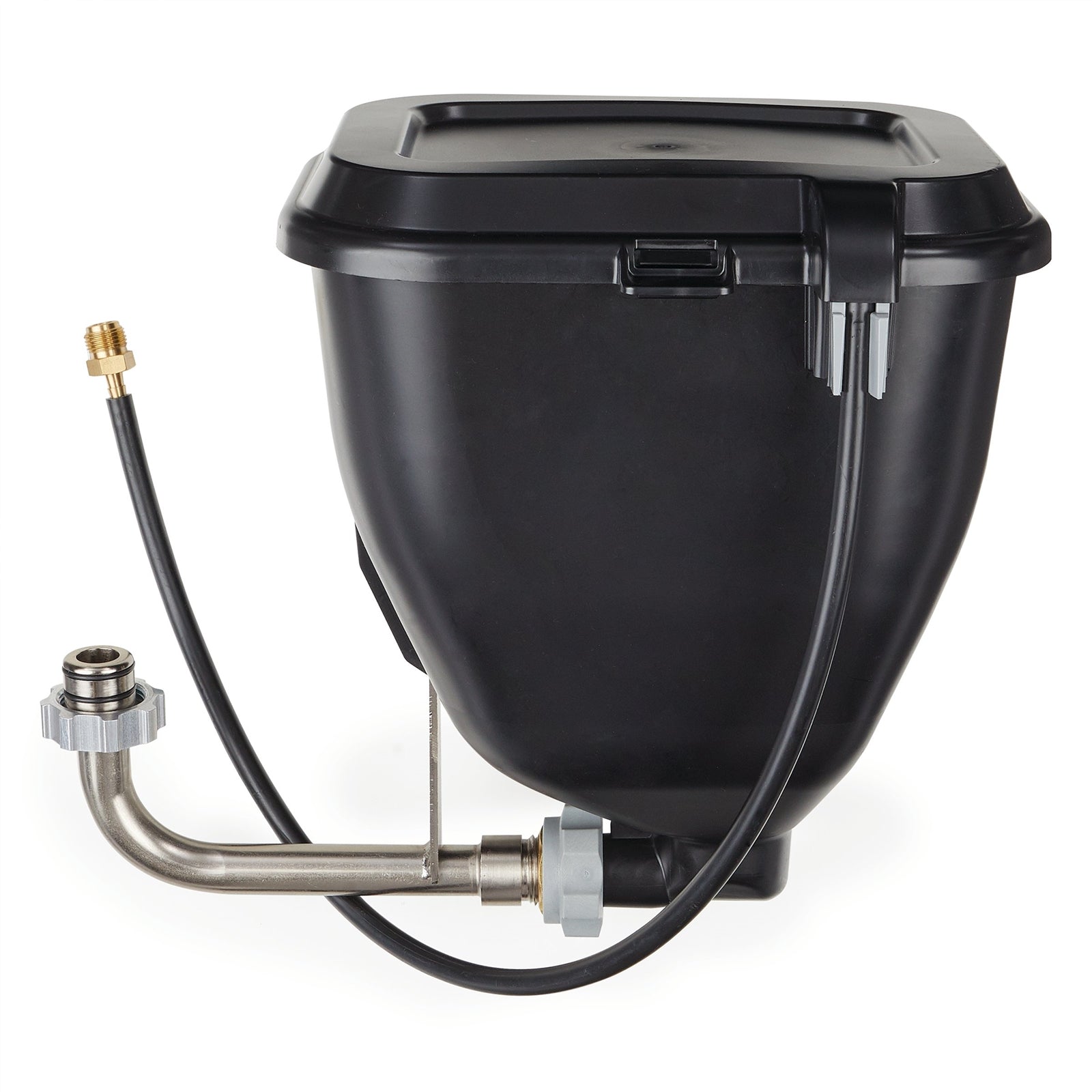 Graco airless hopper spray accessory kit with hoses and nozzles for efficient paint application