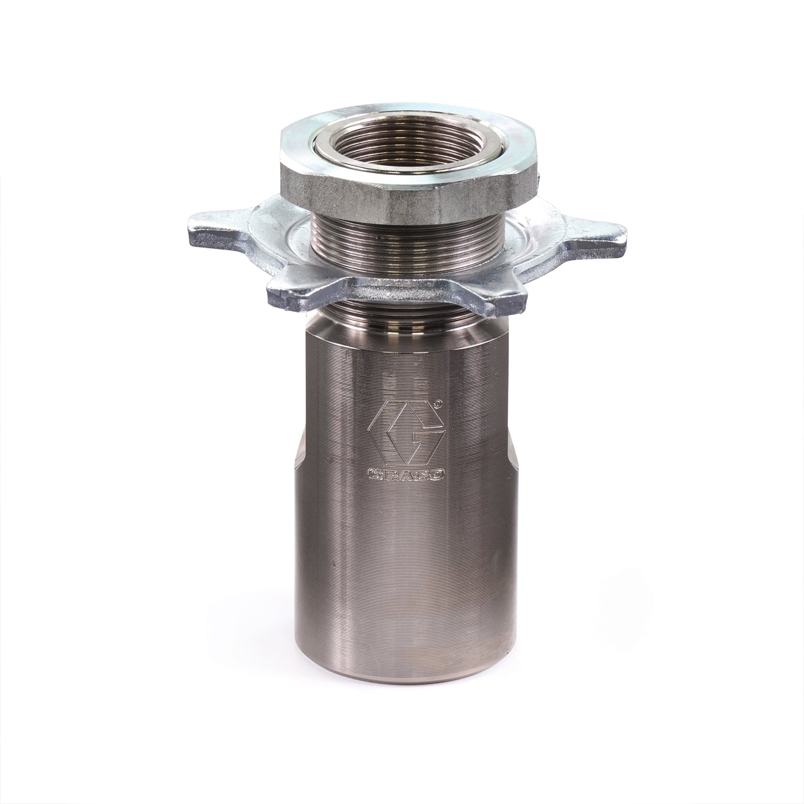 Graco spray accessory kit with replacement cylinder, compatible with professional spray equipment, shown in the image.
