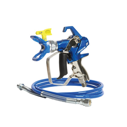 Graco Contractor PC Compact spray gun kit with whip for professional painting and coating applications.