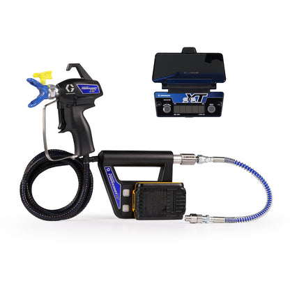 Graco PowerShot Contractor spray gun with smart display, designed for professional painting and coating applications.