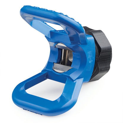 Graco All-In-One Spray Tip Guard for paint sprayers, protecting spray tips and ensuring precise application.