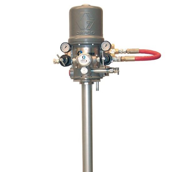 Graco 10:1 President SST Texture Sprayer in bare condition, used for applying textured wall finishes