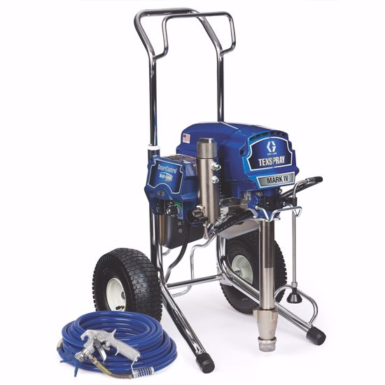 Graco Texspray Mark IV airless texture sprayer for wall and ceiling texture application, black and gray handheld spray device