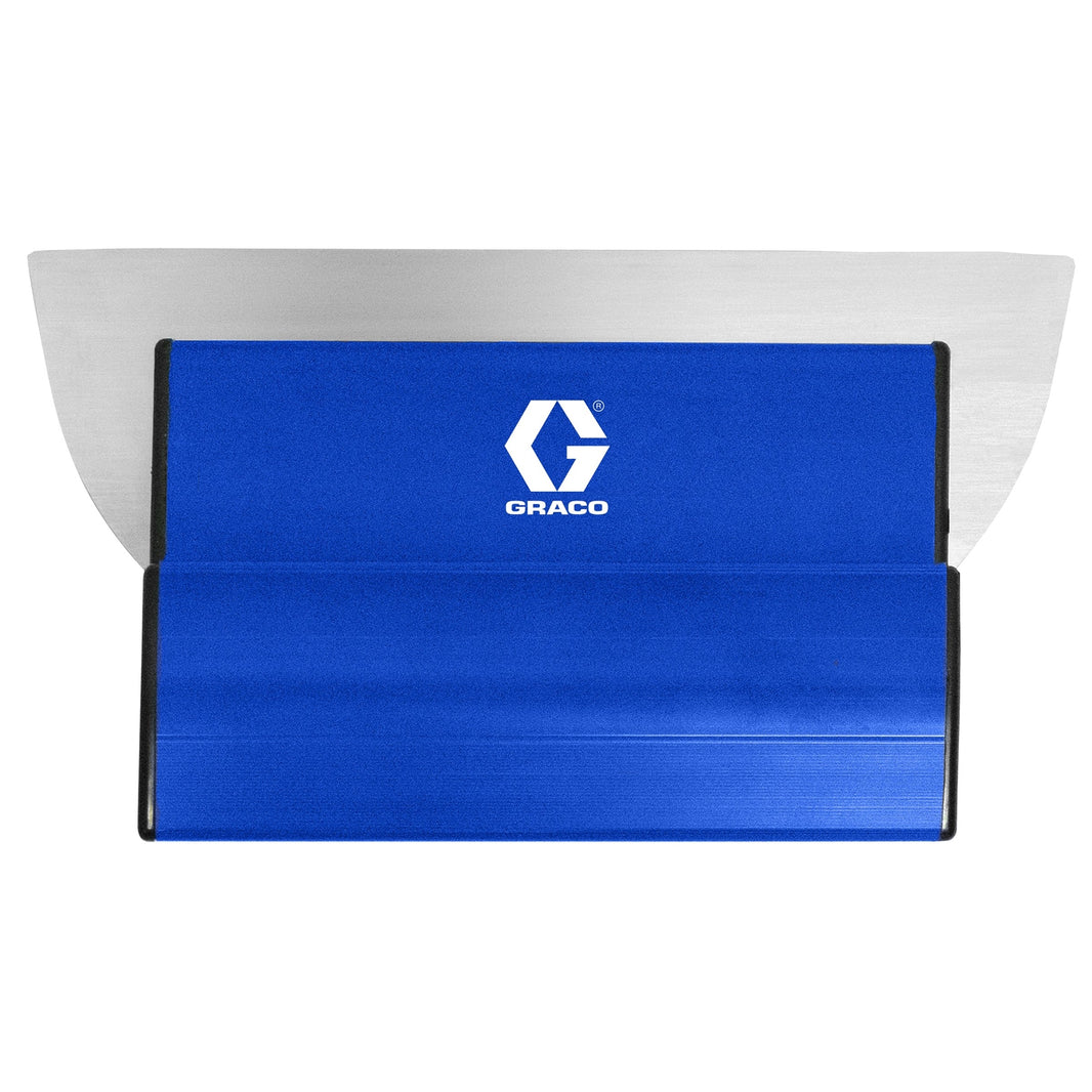 Graco smoothing blade, 25 cm, tool for finishing and spreading materials, with a metal blade and ergonomic handle.