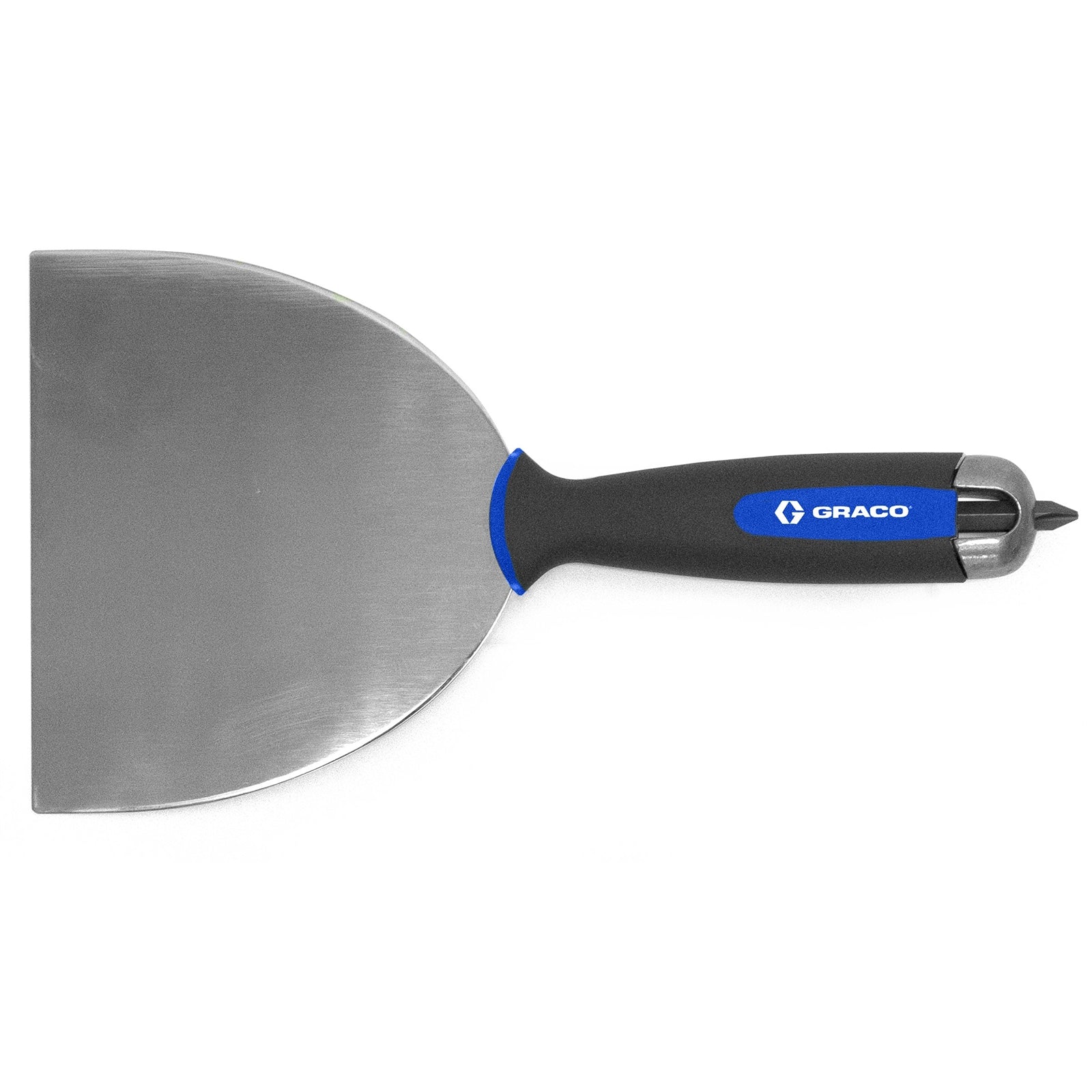 Graco 15 cm joint knife tool for applying and smoothing joint compound, ideal for drywall finishing and wall repairs.