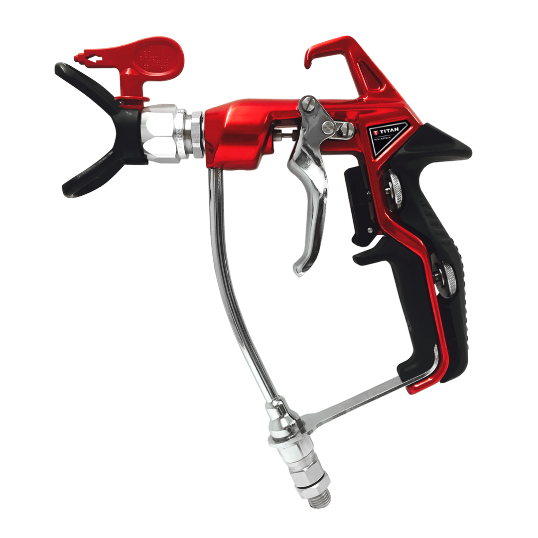Titan Apex Small Grip Kit for airless guns, featuring ergonomic design and durable components for professional paint application.