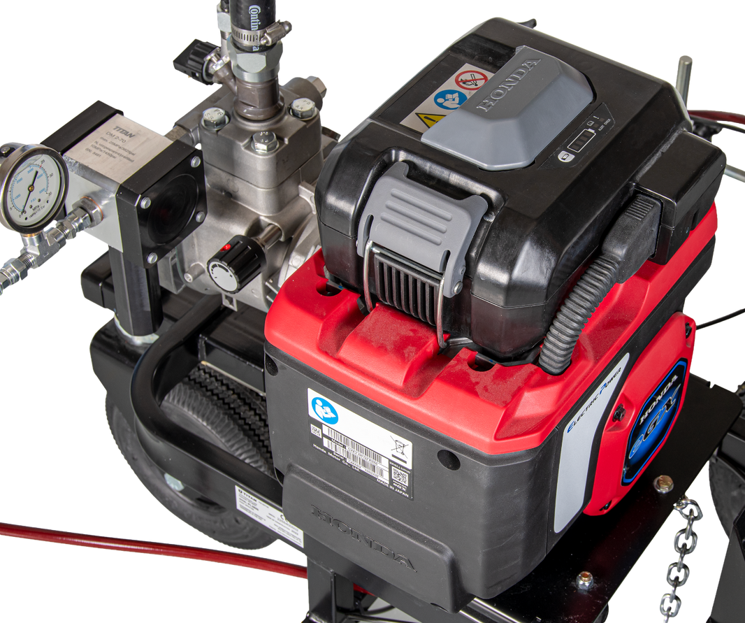 Powrliner 3500 72V - 1 Gun W/2 Honda Batteries & Charger - NEW