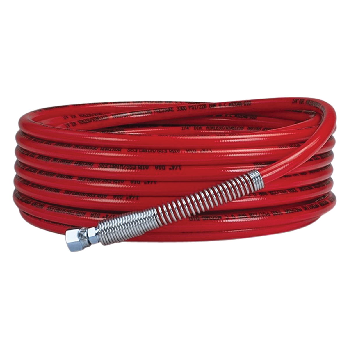 Titan 1/4-inch x 50-foot sprayer accessory with 3600 PSI, designed for use with high-pressure sprayers.