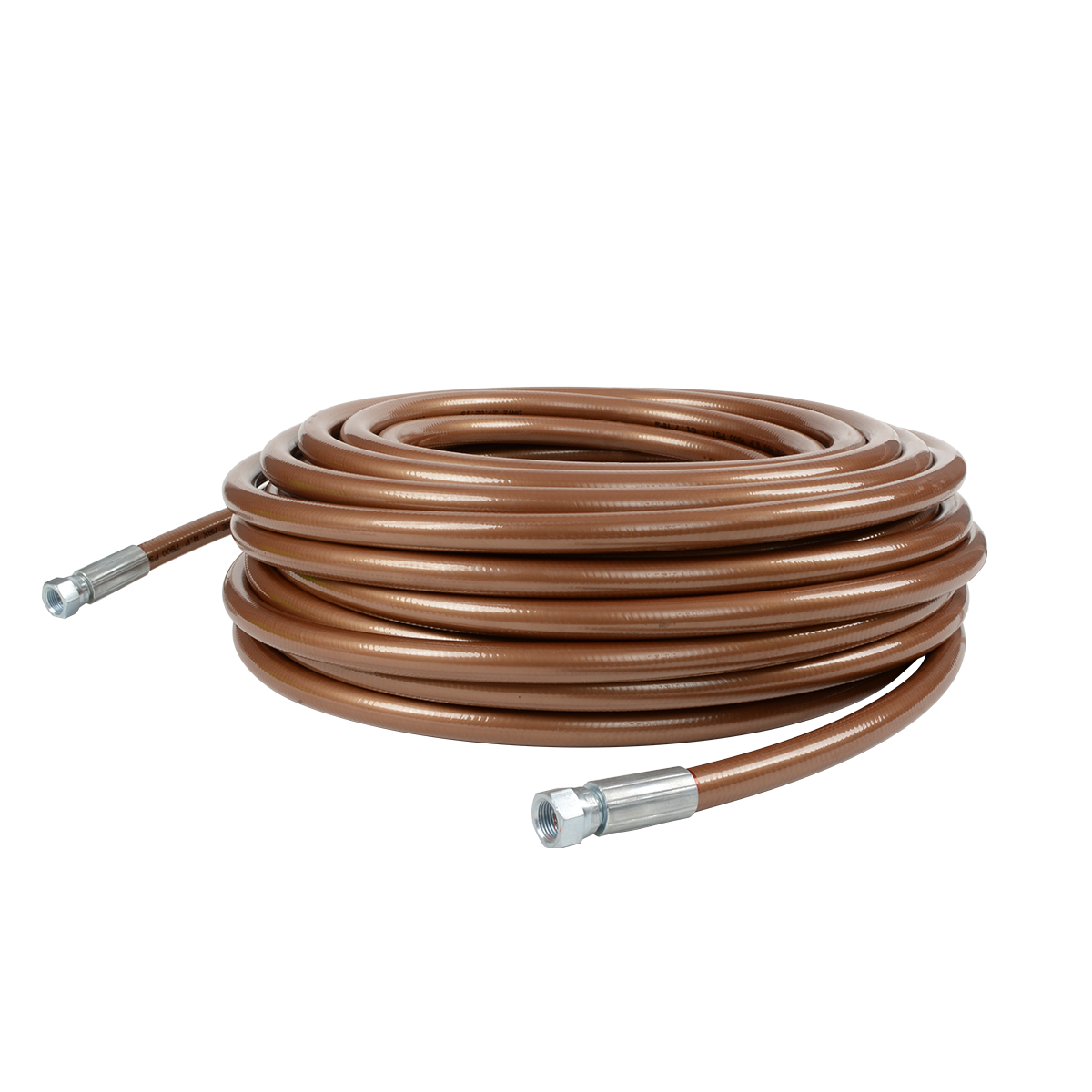Titan sprayer accessory 1/4" x 50' hose for high-pressure 7500 PSI applications, durable and flexible for industrial use.