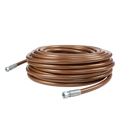 Titan sprayer accessory 1/4" x 50' hose for high-pressure 7500 PSI applications, durable and flexible for industrial use.
