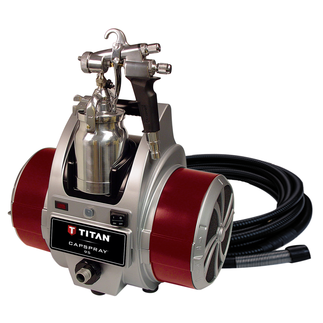 Titan Capspray Powrcart sprayer accessory with durable construction and ergonomic design for easy handling.