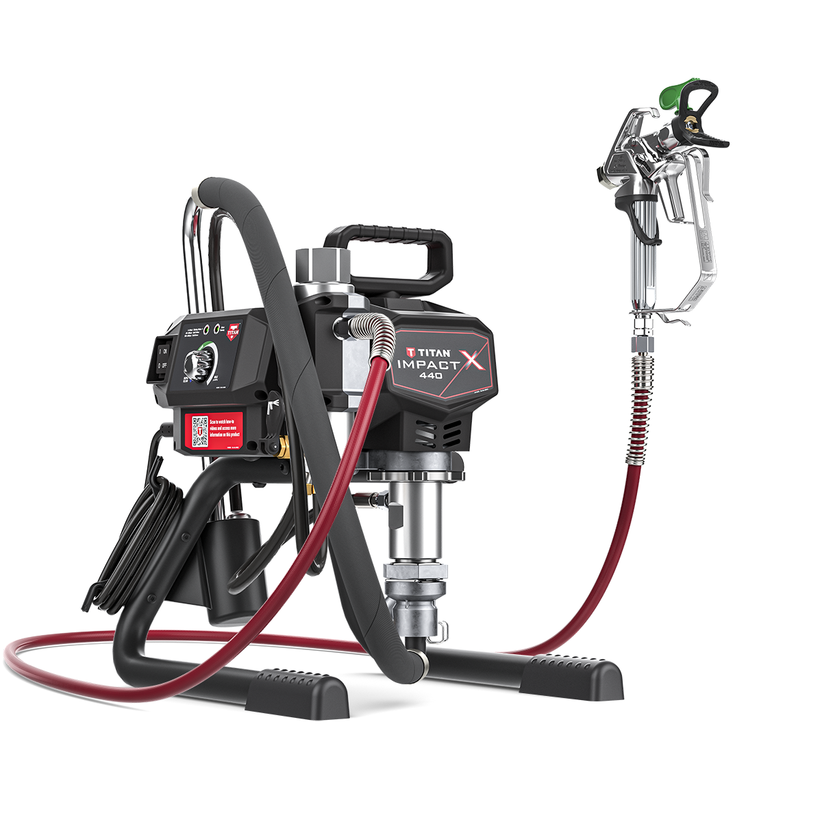 Titan Impact sprayer accessory Impact 440/540/640 Repack Kit, replacement parts for Titan sprayers, shown in the image.