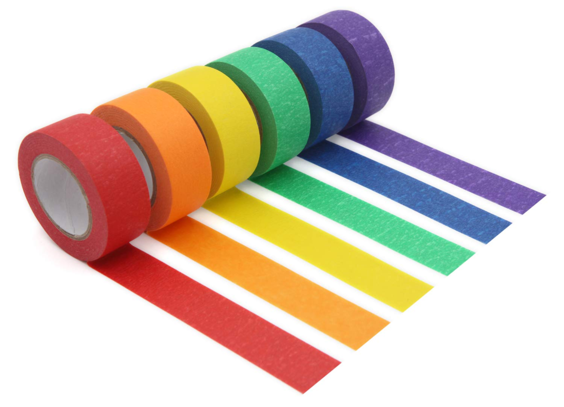 Colored Masking Tapes