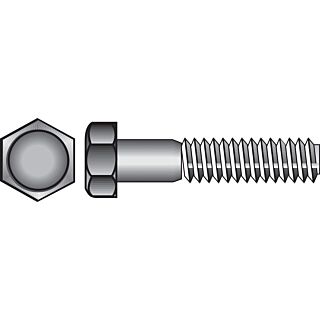 HILLMAN 5/16-18 in. D X 1-1/4 in. L Stainless Steel Hex Head Cap Screw 100 pk