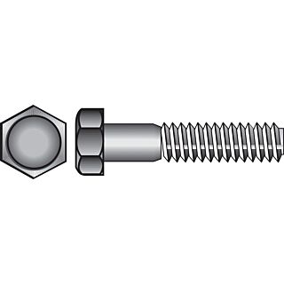 HILLMAN 5/16-18 in. D X 1-1/2 in. L Stainless Steel Hex Head Cap Screw 100 pk