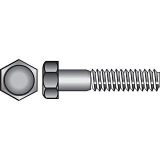 HILLMAN 5/16-18 in. D X 2 in. L Stainless Steel Hex Head Cap Screw 100 pk