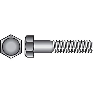 HILLMAN 5/16-18 in. D X 2-1/2 in. L Stainless Steel Hex Head Cap Screw 50 pk