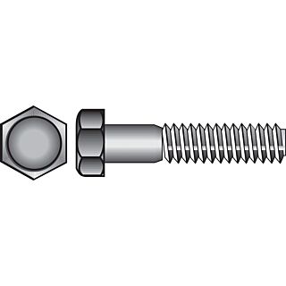 HILLMAN 5/16-18 in. D X 3 in. L Stainless Steel Hex Head Cap Screw 50 pk