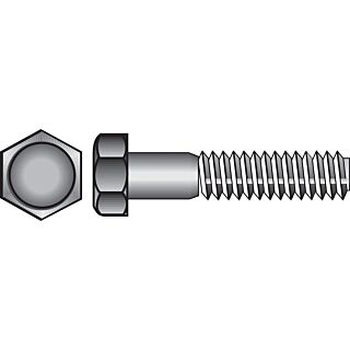 HILLMAN 3/8-16 in. D X 3/4 in. L Stainless Steel Hex Head Cap Screw 50 pk