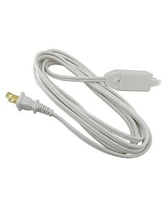 US Wire & Cable 78115USW 15' 16/2 SPT-2 White Household Ext Cord (12 Pack)