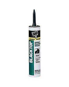 Dap 27065 10.1 oz. Textured Black Blacktop Asphalt Filler & Sealer Low VOC (12 Pack)