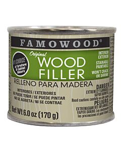 Famowood 36141116 .25Pt Fir/Pine Wood Filler (6 Pack)