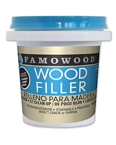 Famowood 40042106 Net Wt 6.0 Oz Birch Solvent Free Wood Filler (12 Pack)