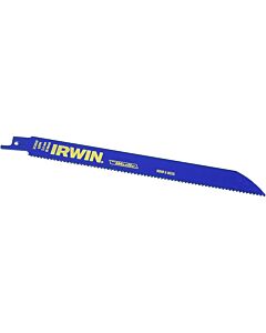 Irwin 372810 8" 10TPI Bi-Metal Metal & Wood Cutting Reciprocating Saw Blade (5 Pack)