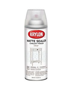 Krylon Matte Clear Chalky Finish Paint 11 oz (6 Pack)