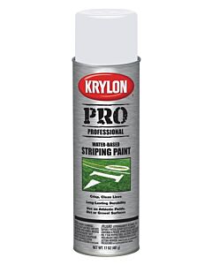 Krylon Pro Professional Athletic Field White Inverted Striping Paint 17 oz (6 Pack)