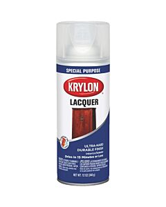 Krylon K07032777 12 oz. Lacquer Gloss Clear Spray (6 Pack)