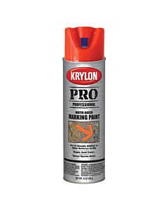 Krylon Pro Professional Fluorescent Red-Orange Field Marking Paint 15 oz (6 Pack)