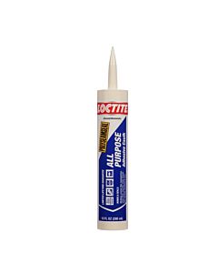 Loctite 1936542 10oz Almond 2 In 1 All Purpose Paintable Adhesive Caulk (New Polyseamseal 2137996) (12 Pack)