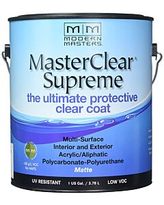 Modern Masters MCS901 1G Matte Masterclear Supreme Protective Clear Coat (2 Pack)