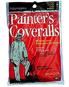 Trimaco 09905 XL Pro Painters Coveralls (12 Pack)