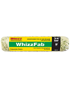 Whizz 80918 9" Whizzfab Polyamide Fabric 3/4" Nap Roller Cover