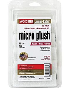 Wooster RR514 4 1/2" Jumbo-Koter Micro Plush 10pk