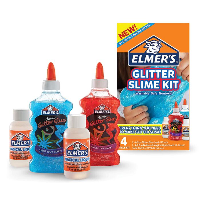 Elmer's Low Strength Glitter Glue 4 pc (2 Pack)