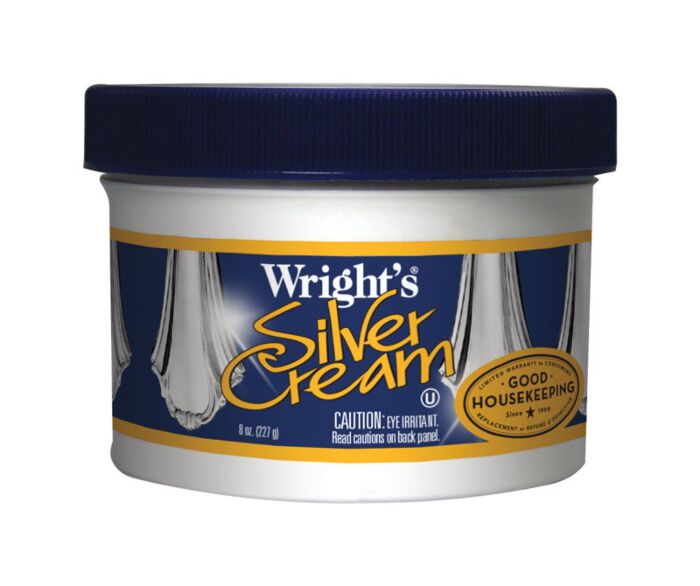 Buy Wrights Silver Cleaner And Polish Cream 8 Oz, White Online in