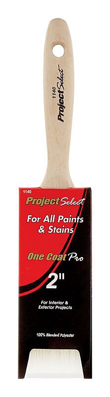 Linzer Project Select 2 in. Flat Paint Brush (12 Pack)
