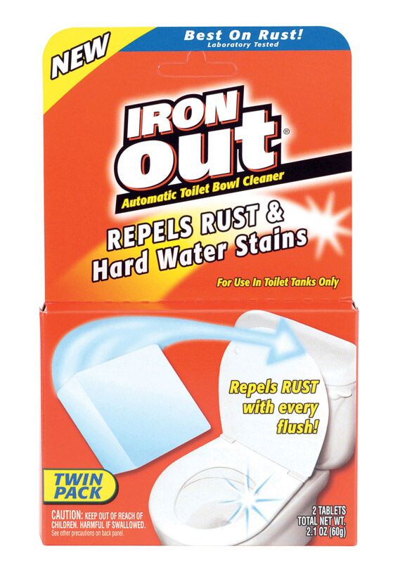 Iron Out Pine Scent Toilet Bowl Cleaner 2.1 oz Powder