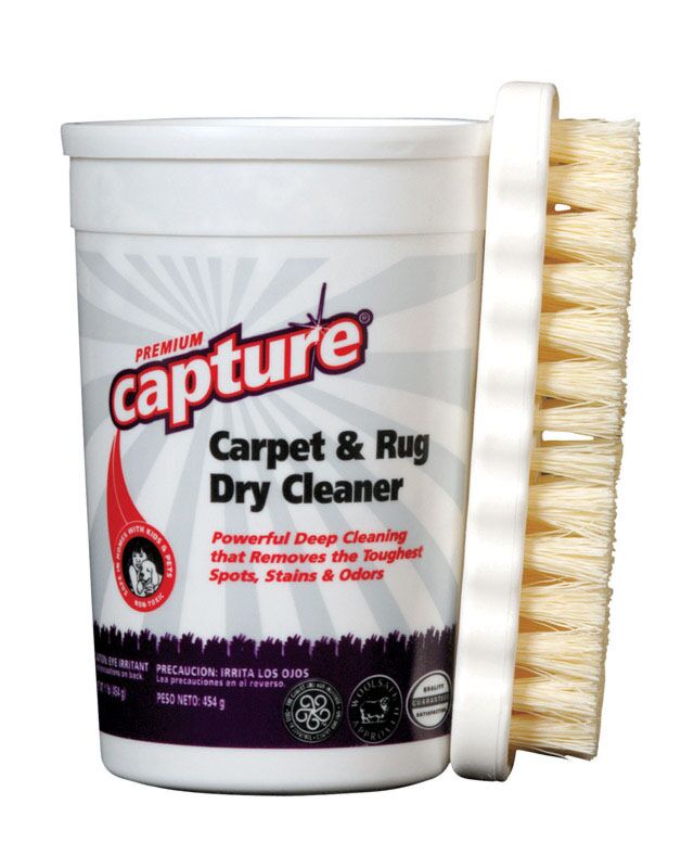 Capture Carpet Dry Cleaner Powder and Brush