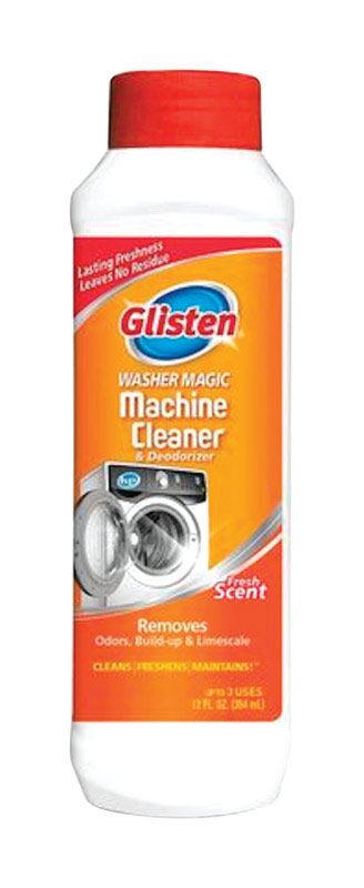 Glisten Washer Magic Washing Machine Cleaner and Deodorizer, 4 Bottles  Fresh Scent 4 Bottles