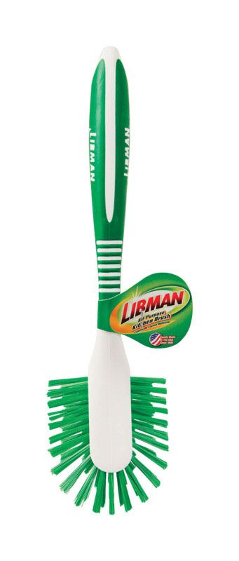 Libman 2.4 in. W Rubber Handle Kitchen Brush (6 Pack)