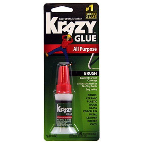 Elmers Prod KG92548R Krazy Glue Brush-on 