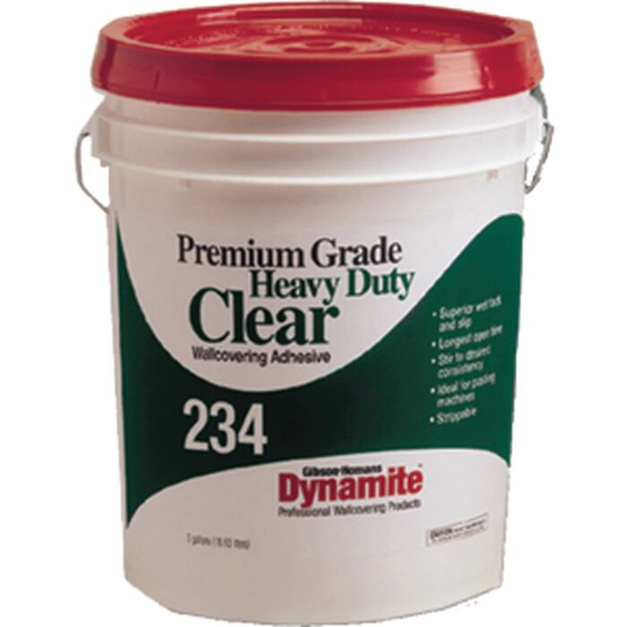 234 Premium Grade Heavy Duty Clear Wallcovering Adhesive - ROMAN