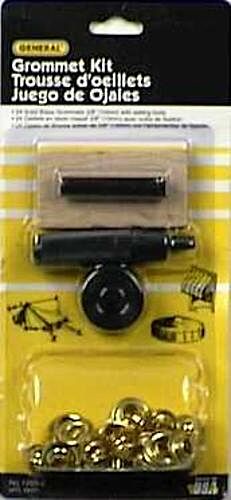 General Tools 71262 Grommet Kit with 24 Grommets, 3/8-Inch 